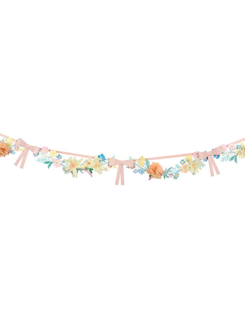 Flower & Bow Garland