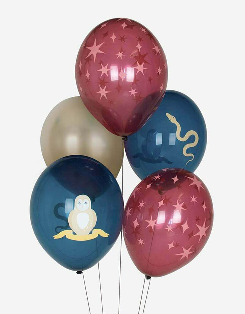 6ct Harry Potter Hogwarts United 12 Latex Balloons