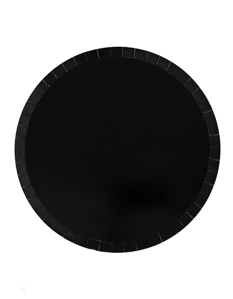 Onyx Black Dinner Plates Set Of 8