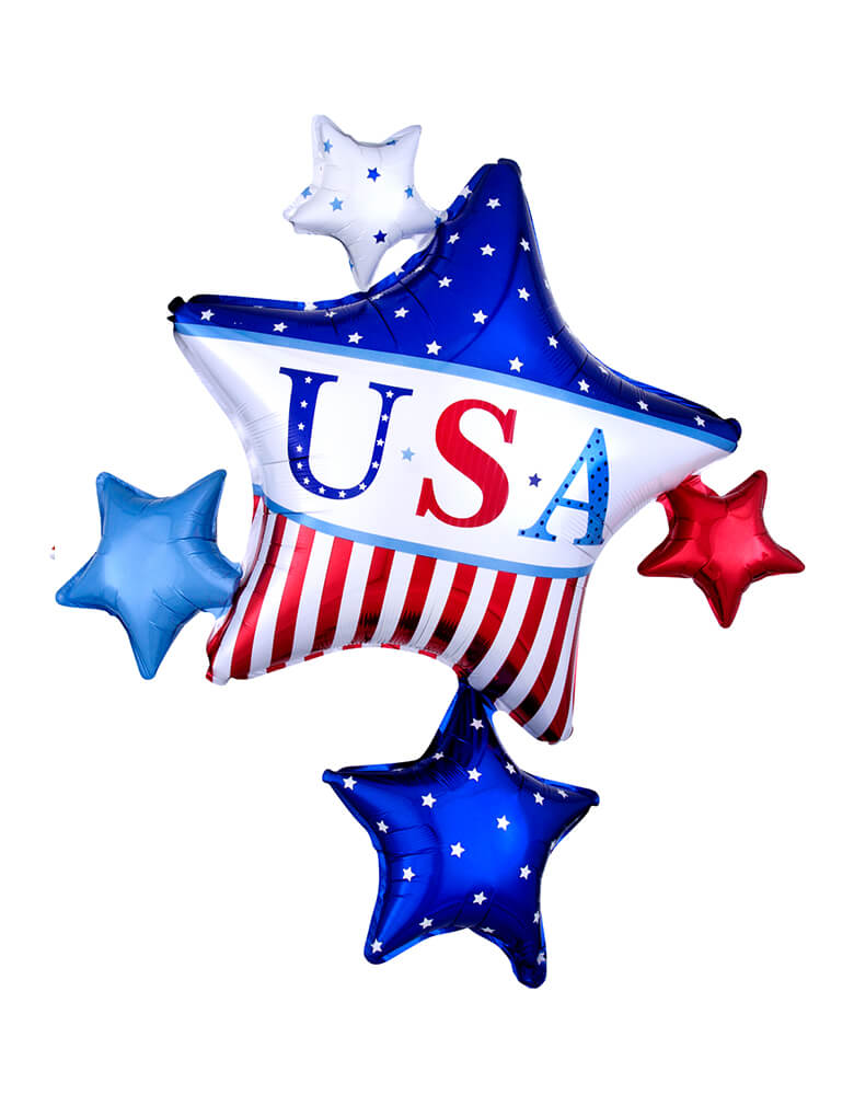 American Classic Star Cluster Foil Balloon