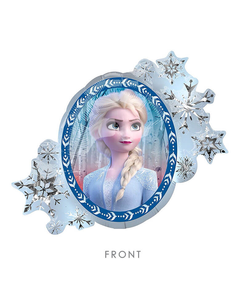 Disney Frozen 2 Elsa Anna Two Sided Foil Balloon