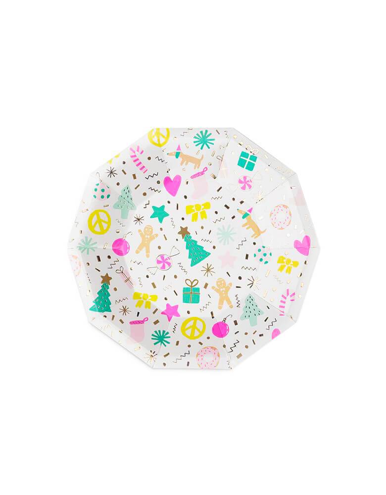 Merry and Bright Small Plates (Set of 8)