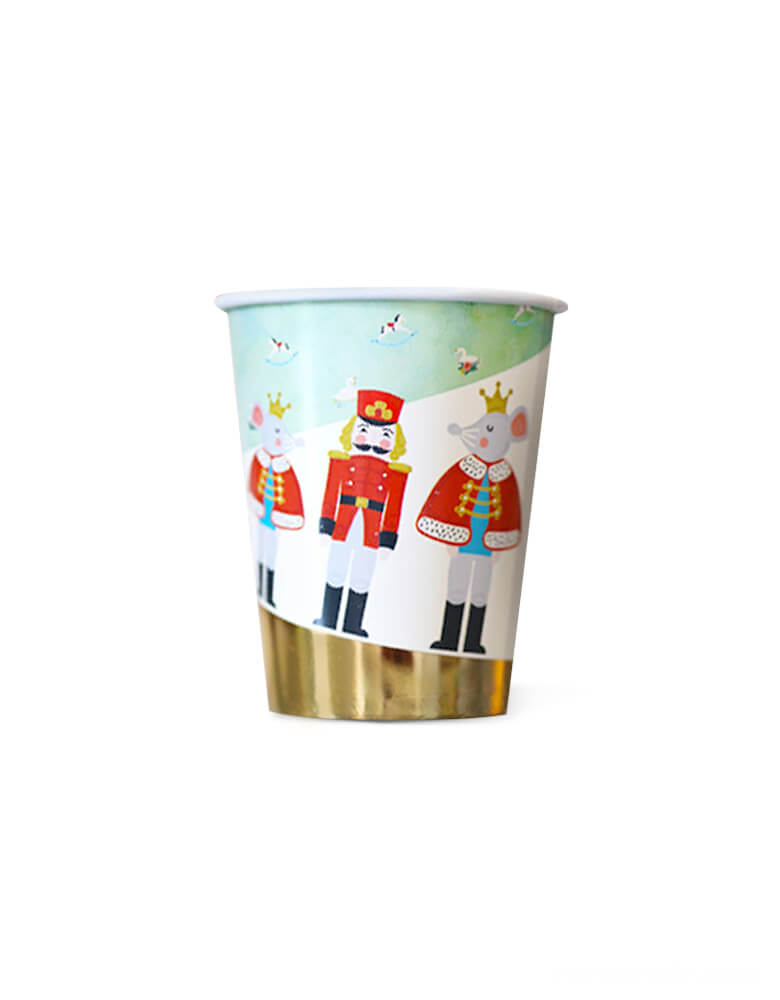 Reindeer Party Cups, Nutcracker, Elf, Set of Christmas Party Cups With  Straws, Recyclable Plastic Cups, Holiday Sale 