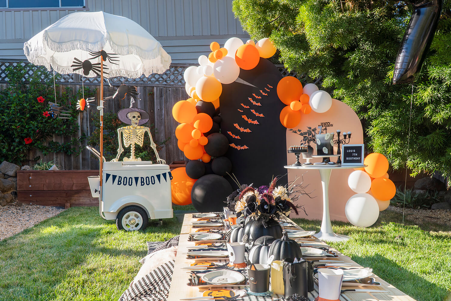 Backyard halloween outlet party ideas