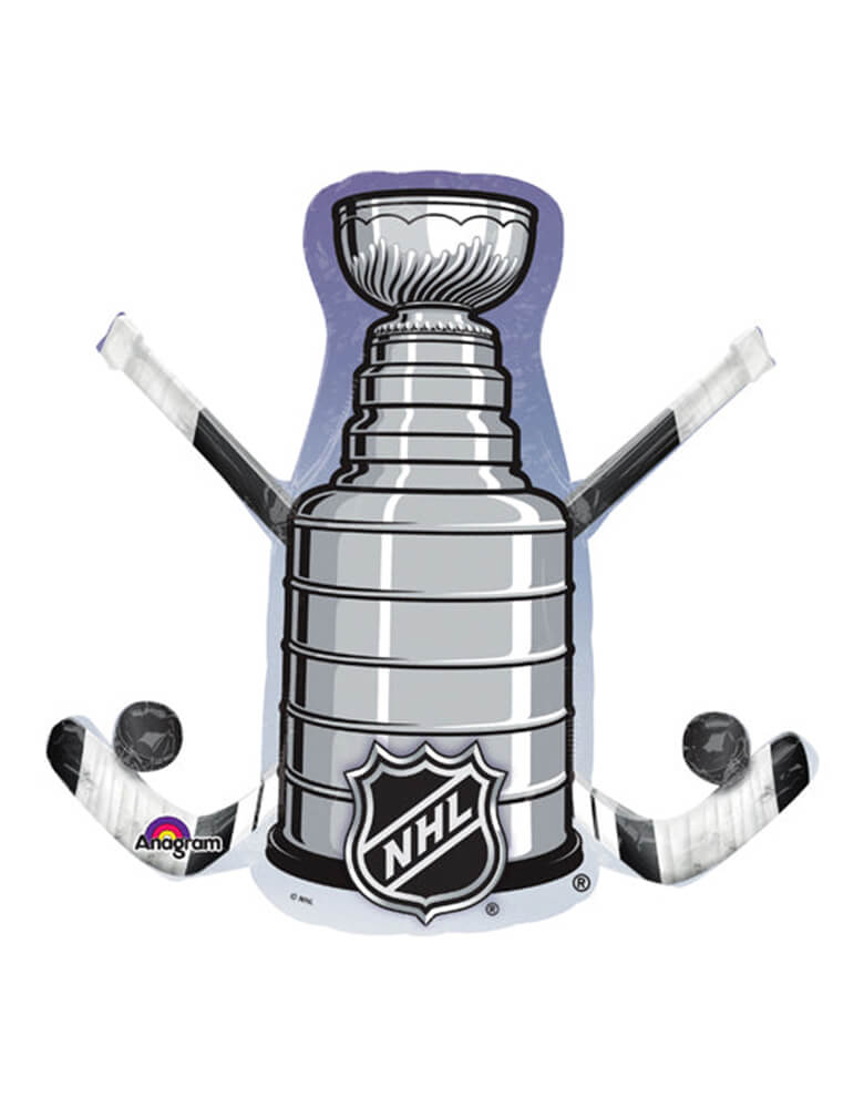 NHL Hockey Stanley Cup Foil Mylar Balloon