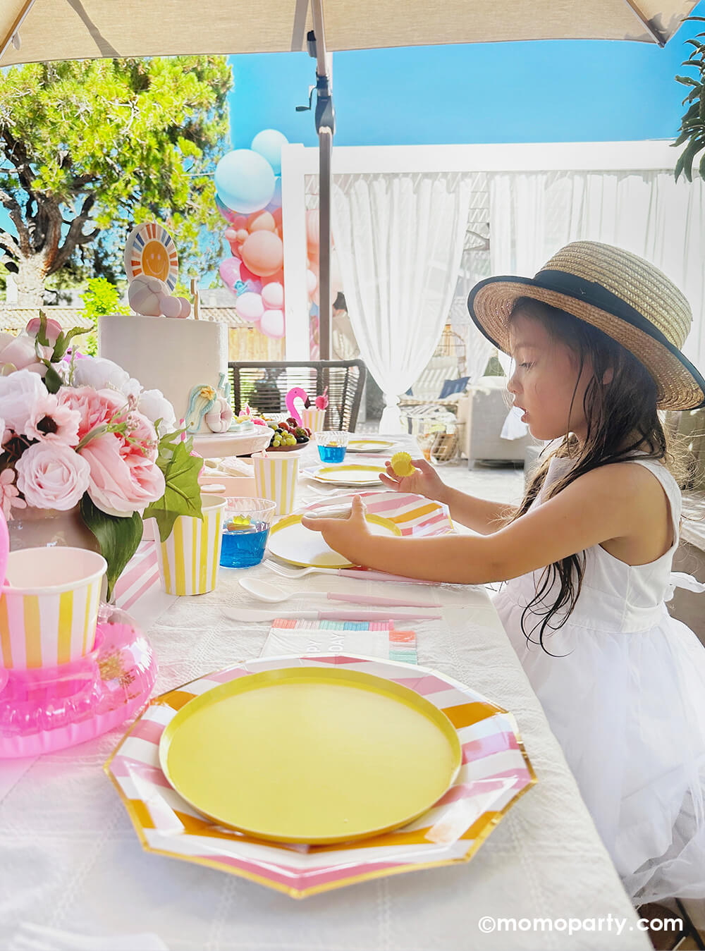 Yellow Side Plates (Set of 8)