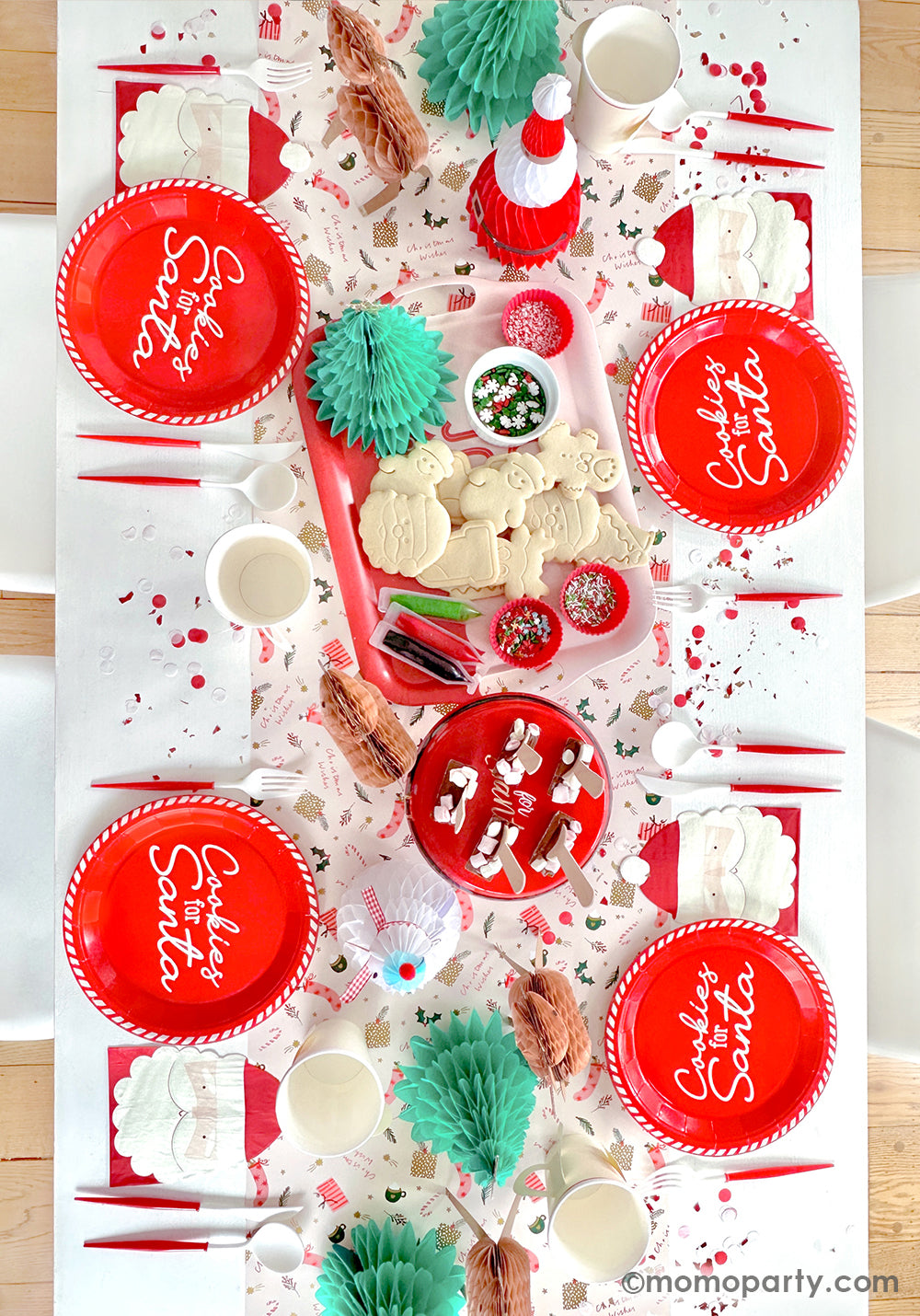 Cookies for Santa Paper Plate