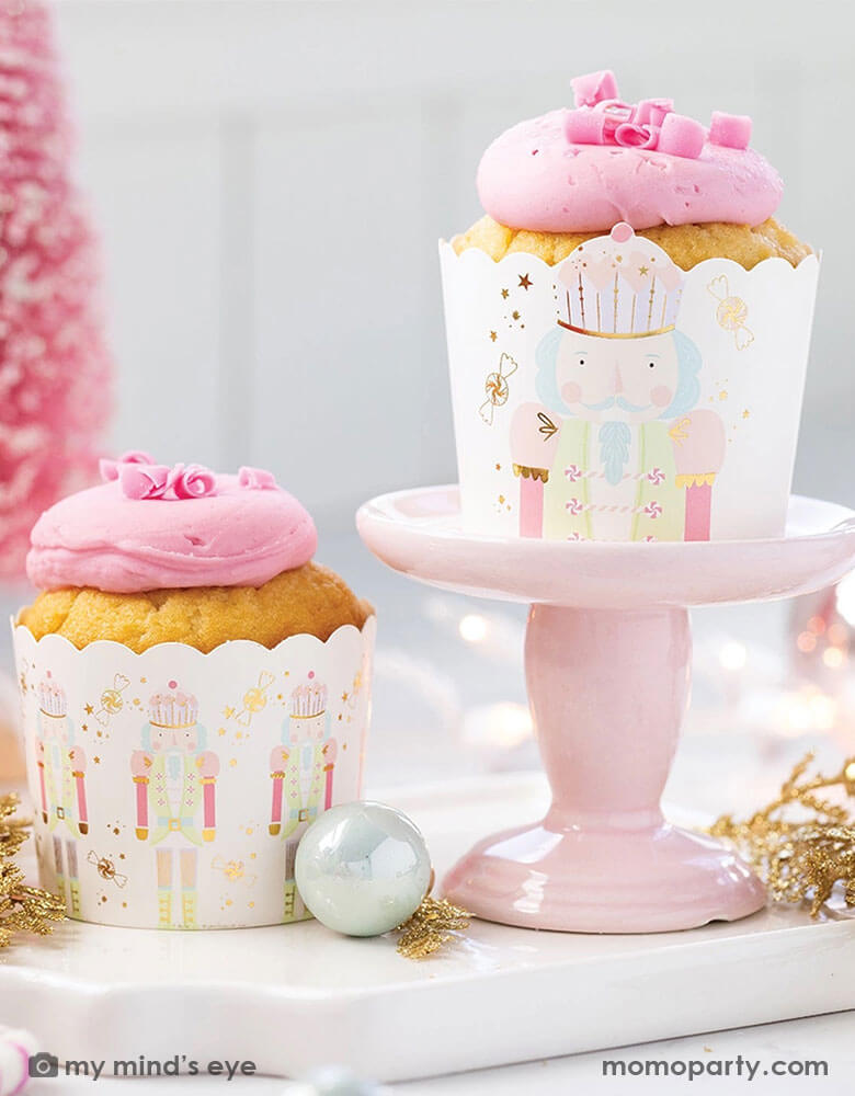 Pastel outlet Cupcake Nutcracker Christmas