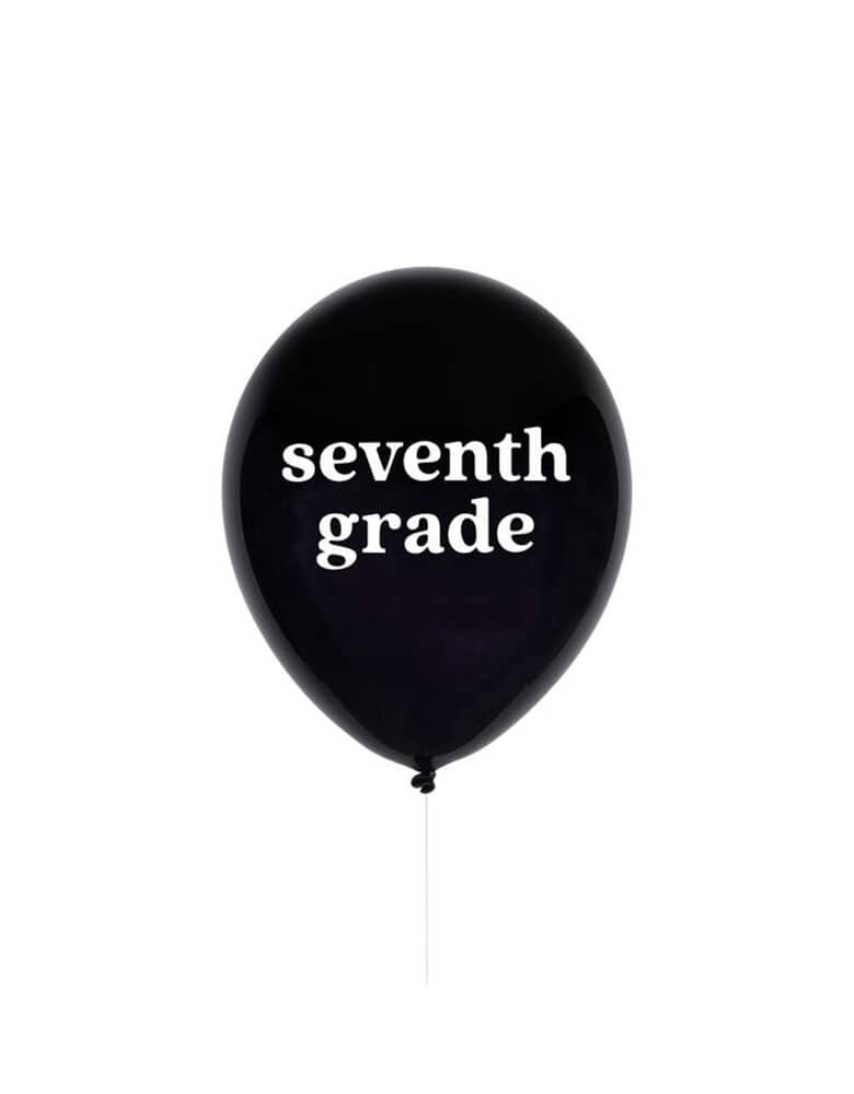 Seventh Grade Latex Balloon