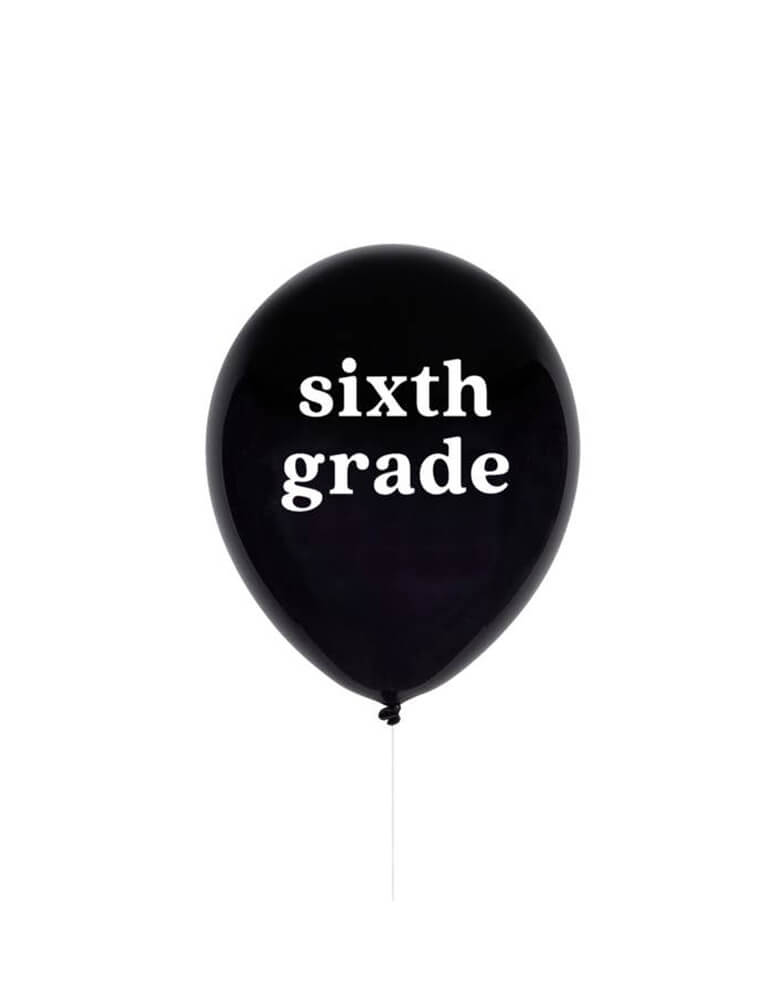 Sixth Grade Latex Balloon