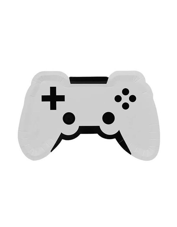 Game Controller Paper Plates (Set of 8)