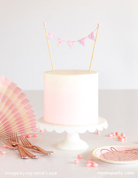 Cake By Courtney Bunting Cake Topper – Momo Party