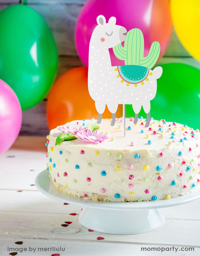 Llama Gourmet 4Inch Birthday Cake – Dante's Doggy Delights