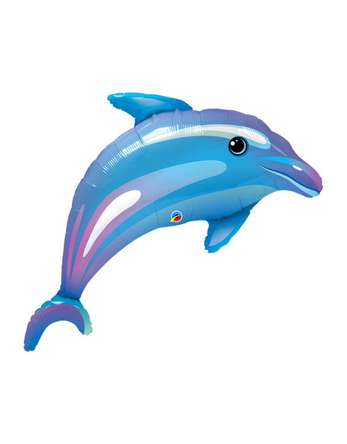 Delightful Dolphin Foil Balloon