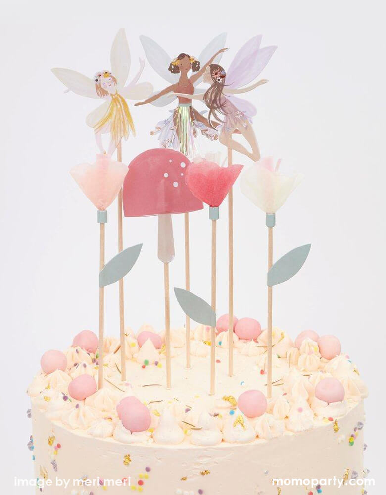 Rustic Fairy Birthday Cake | Tikkido.com