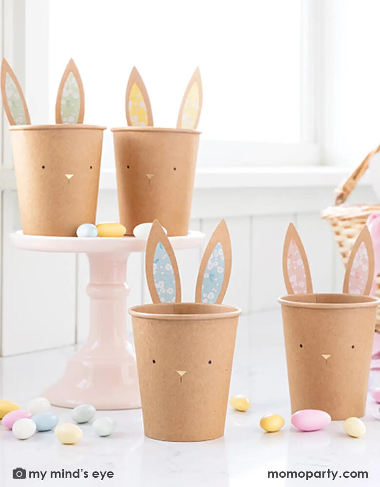 Easter Bunny Cookie Cups - The Suburban Mom