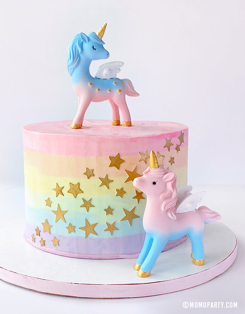 Magical Unicorn Cake I CHELSWEETS - YouTube