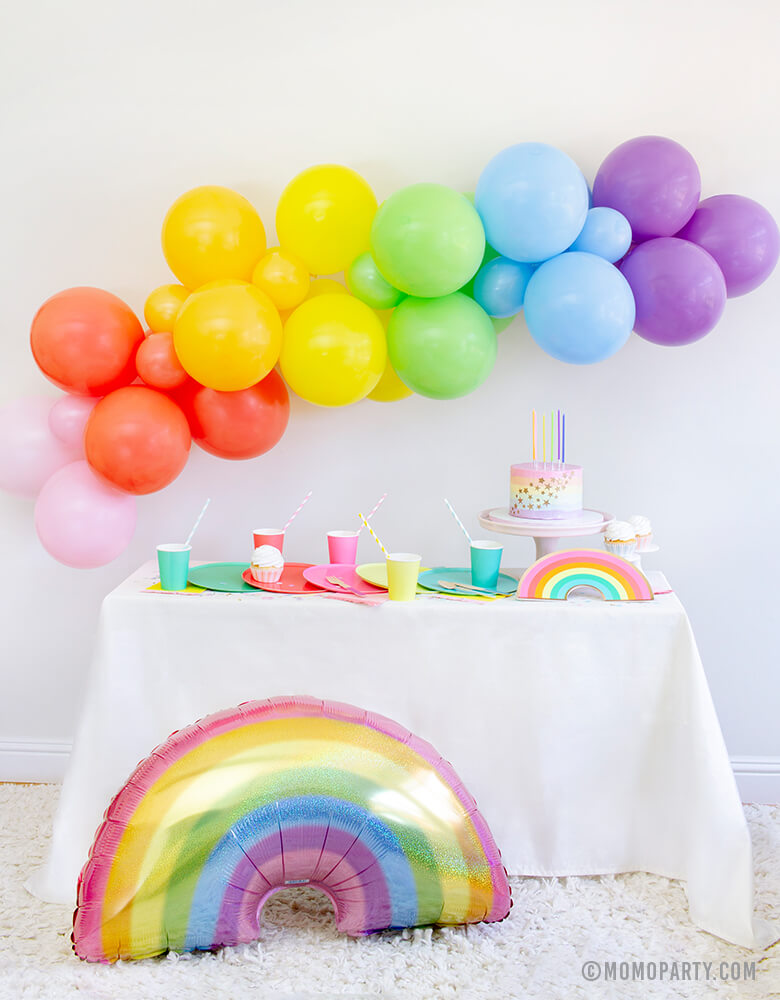 Rainbow Birthday Party Collection Rainbow Party Happy Birthday