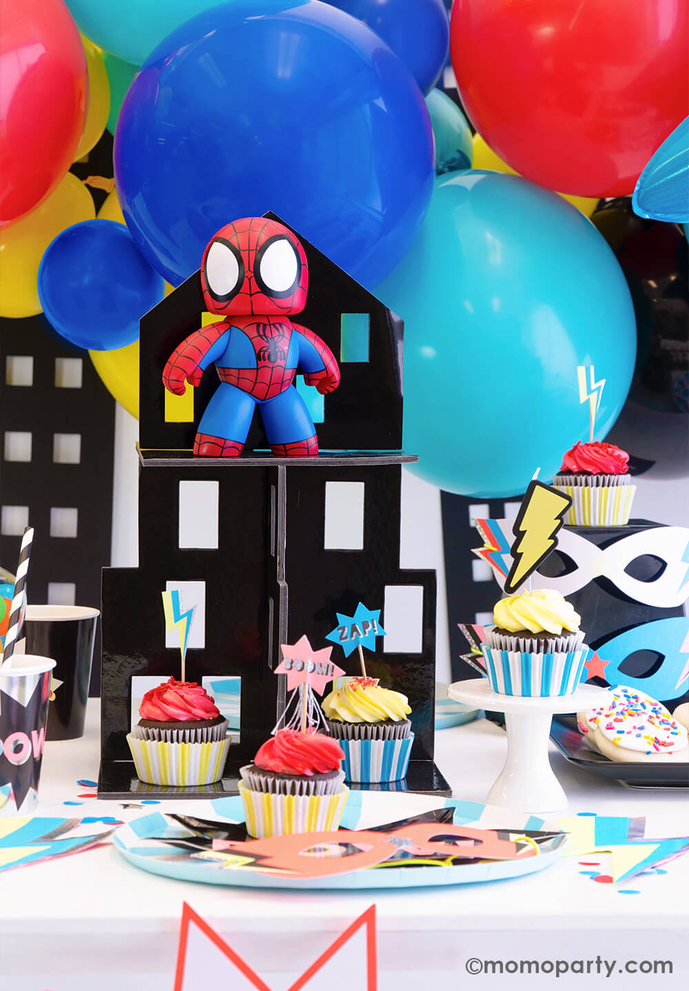 SPIDERMAN Standard Heart Shaped Foil Balloon Birthday Decoration Spider-man  