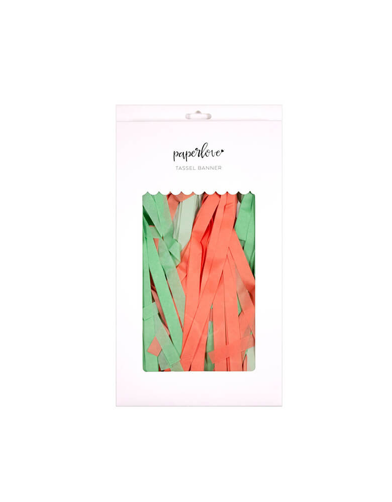 Paper love deals tassel banner